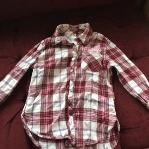Long sleeve plaid shirt